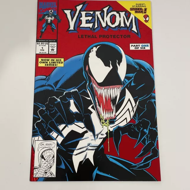 Venom: Lethal Protector #1 (Feb 1993, Marvel) Comics O1