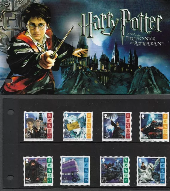 Harry Potter Presentation Pack Isle Of Man Stamps 2004