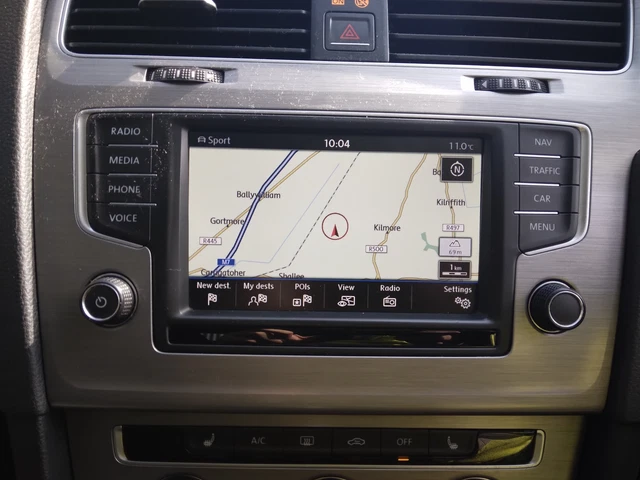 2016 VOLKSWAGEN Golf MK7 GPS Radio Media Écran Pare-Brise Tête Unité 5G0919605D