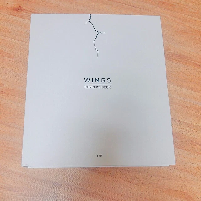 BTS BANGTAN BOYS The Wings Concept Book Kpop rare sans carte photo