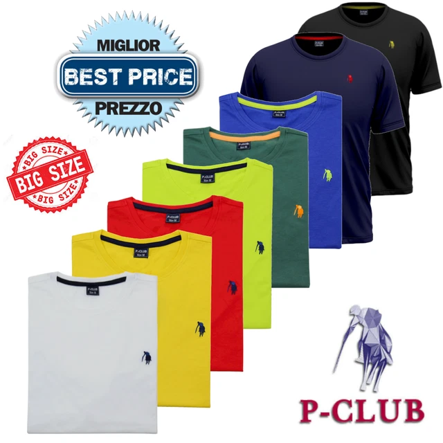 T shirt cheap uomo taglie forti
