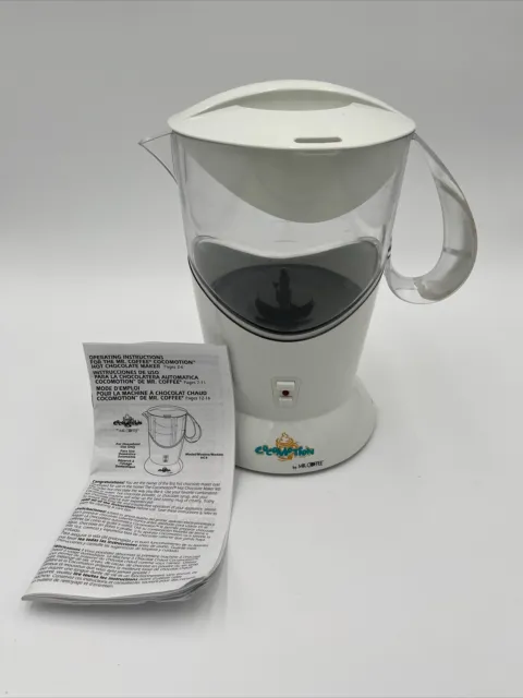 Mr. Coffee Cocomotion Hot Chocolate Maker Machine Model HC4 W/ Recipes &  Manual