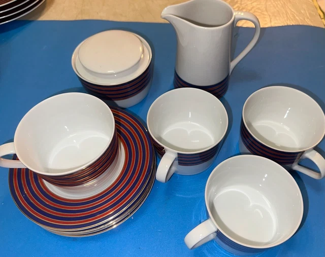 4 piece Block Spal Echo by Lauren Horwitz coffee, cream and sugar set Portugal