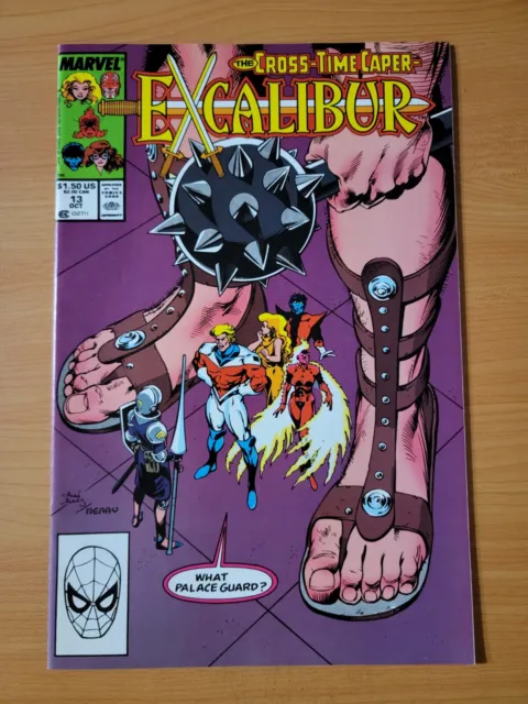Excalibur #13 Direct Market Edition ~ NEAR MINT NM ~ 1989 DC Comics