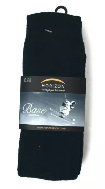 Horizon tube socks Base black twin pack ski snow winter          F