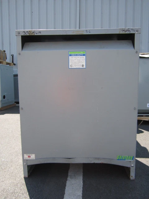 Hevi Duty T2H300S, (NS) 300 KVA, 480X120/208 Volt, 3 Phase, Transformer- T1422
