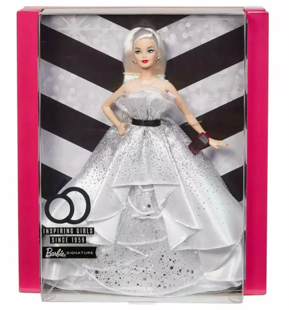 Barbie Edizione Speciale 60° Anniversario, Bambola da Collezione, Mattel FXD88