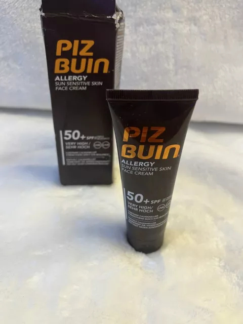 PIZ BUIN Face Cream Allergy Sun Sensitive Skin SPF 50+ 50 ml