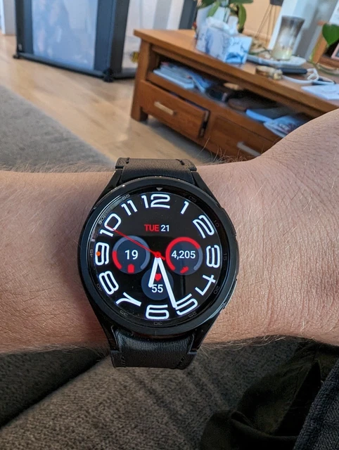 Samsung Galaxy Watch 6 Classic 43mm Stainless Steel Case with Hybrid Band