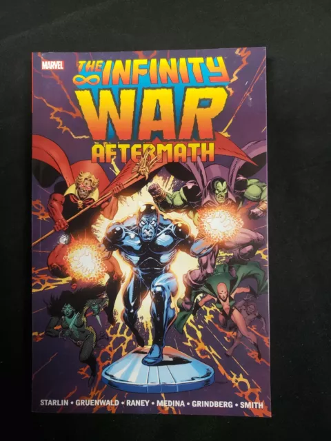 Infinity War Aftermath (Vf/Nm) 1St Printing, Tpb, Softcover, Drax Vs Hulk 2015