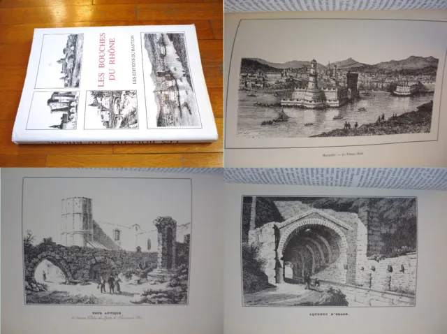 Les Bouches du Rhône, Editions du Bastion, Géographie ancienne, illustré, port 0