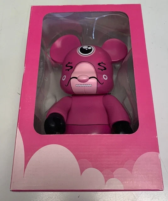 TOY2R Vinyl Figure Bear By Qee Dalek 2004 Unopened In Box OXOP Pink Moustache TOY2R Vinyl Figure Bear By Qee Dalek 2004 Unopened In Box OXOP Pink Moustache