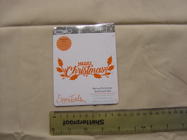 Tonic Studios - Frohe Weihnachten - Stanzschnitte