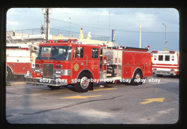 Hammonton NJ 1986 Pierce Lance pumper Fire Apparatus Slide