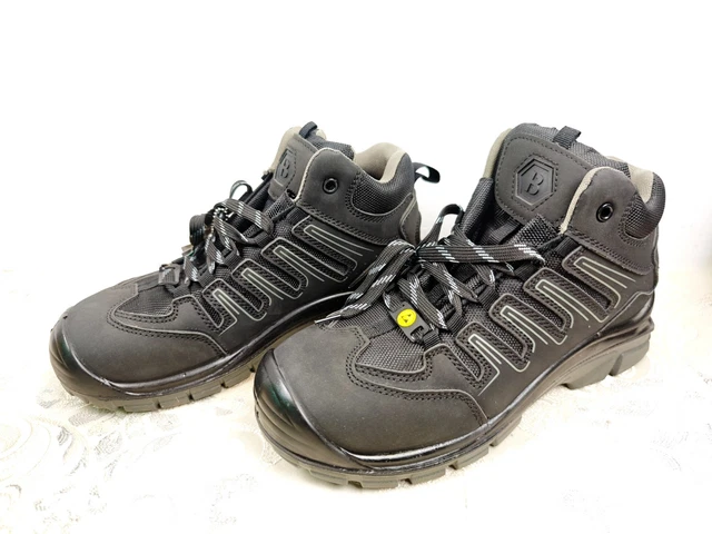 Blackrock Scarpe di sicurezza allacciate, Uomo Donna Punta d'acciaio, Cuoco, Infermiere, Ortopedico, Scarpe da lavoro antiscivolo, Calzature di utilità per il lavoro, Igiene, Ristorazione