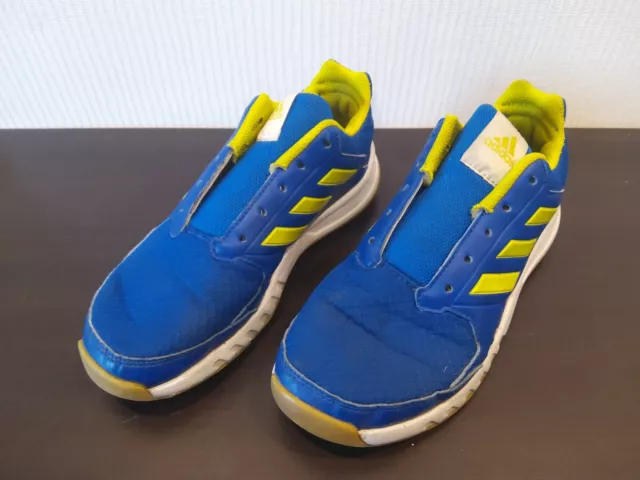 adidas Turnschuhe 36, Hallen Sportschuhe, blau, Non marking