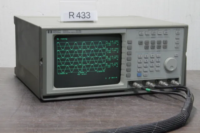 AGILENT HP 54501A OSCILLOSCOPE 4x100MHz # R433