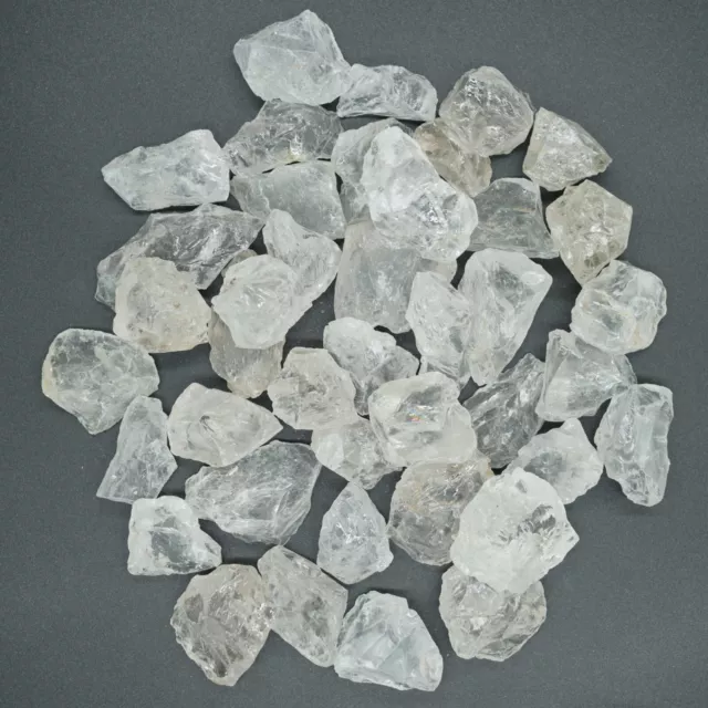 Natural Clear Quartz Rough Raw Crystal Mineral Rock Healing Stone Chakra 3-6cm