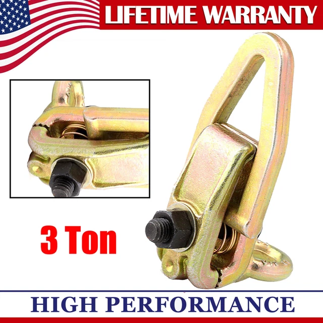 3 Ton 2-WAY Clamp Frame Back Self-Tightening Auto Body Repair Pull Frame Work