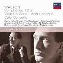 Walton: Symphonies 1 & 2; Violin Concerto; Viola C... | CD | condition very good
