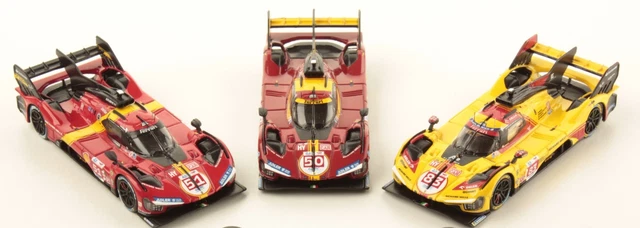 Miniature Bburago 1/18 – Ferrari 499P – Vainqueur 24h Le Mans 2024 – Neuve