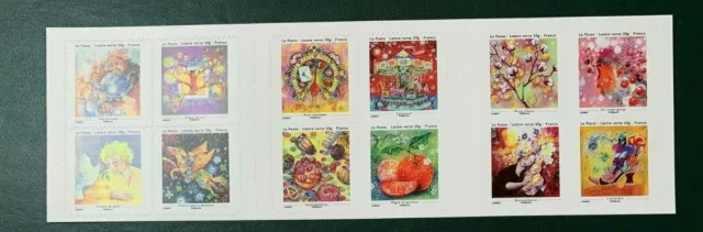 Carnet timbres France 2013 neuf YT BC901. Les petits bonheurs. 12 TVP