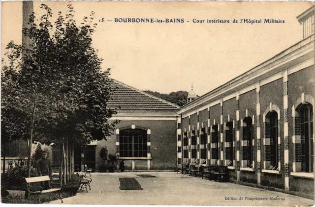 CPA Bourbonne-les-Bains Hopital Militaire (1279786)