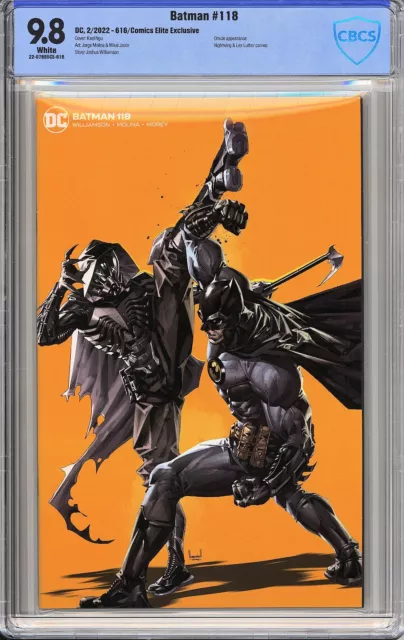 Batman #118 - 616 Comics Kael Ngu Minimal Exclusive - CBCS 9.8!