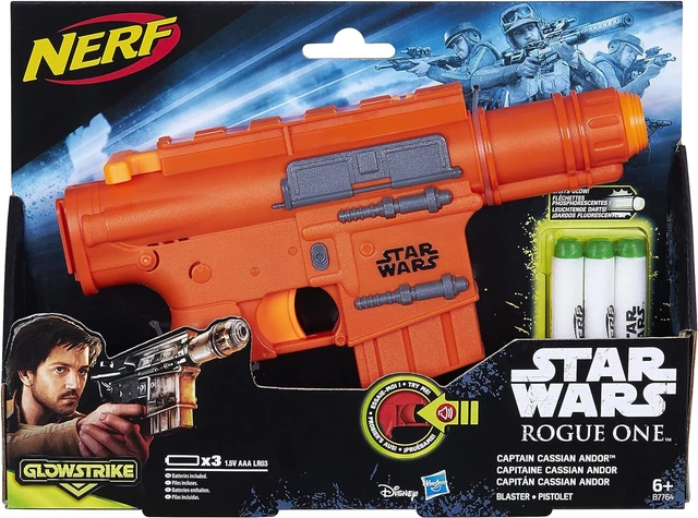 Nerf Gun Star Wars Rogue One Captain Cassian Andor Blaster Toy