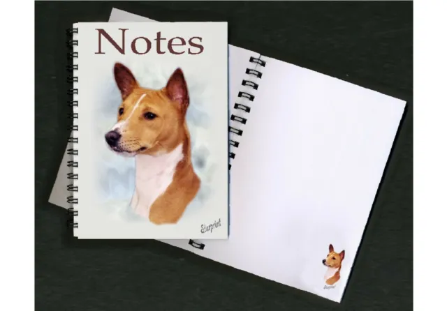 Basenji Dog Notebook by Starprint G & D