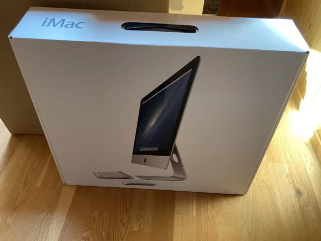 Apple iMac 21“ 21,5"  Karton OVP Verpackung Originalverpackung A1418 A2116