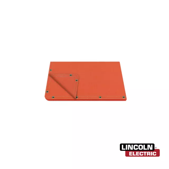 Genuine Lincoln Electric K4656-R Flame Retardant Vinyl Welding Curtain 6 x 6 ft.