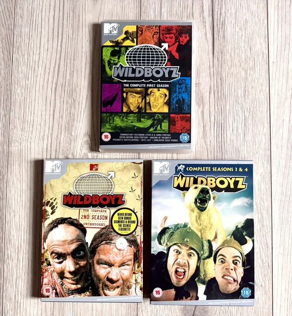 WILDBOYZ UNRATED COMPLETE SEASONS 3&4 Wildboyz: Complete Seasons 3