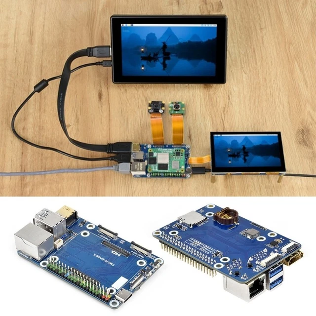 COMPUTE MODULE 5 Base Board For RPi CM5 for Development Projects Easy ...