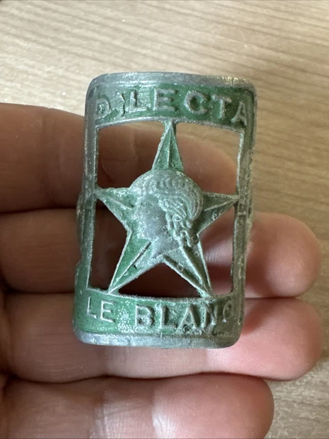 VELO VINTAGE PLAQUE De Cadre Dilecta Le Blanc EUR 8,00 - FR