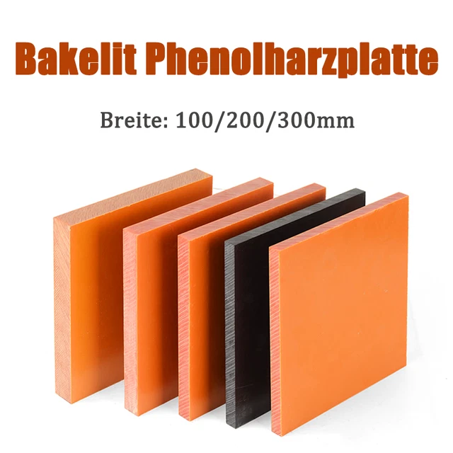 Pannello In Bachelite/Fenolica 1-30mm - Lamiera Isolante Elettrico, Progetti Fai-Da-Te