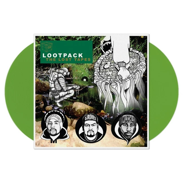 Lootpack - The Lost Tapes HHV EU esclusivo vinile verde (2004 - USA - ristampa)