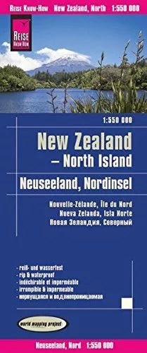 Reise Know-How Landkarte Neuseeland, Nordinsel (1:550.00... | Buch | Zustand gut
