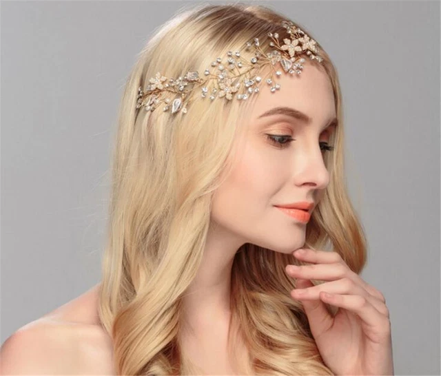 Yean Serre-Tête Strass Fleurs Cristal Pour Mariage Et Soirées - Diadème Élégant Femme