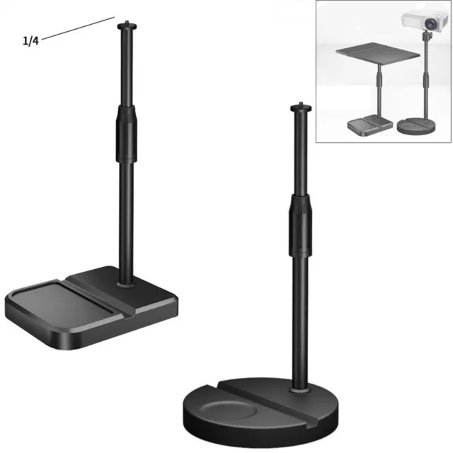 Adjustable Height Projector Stand for LCD Projector Universal 1/4 Interface