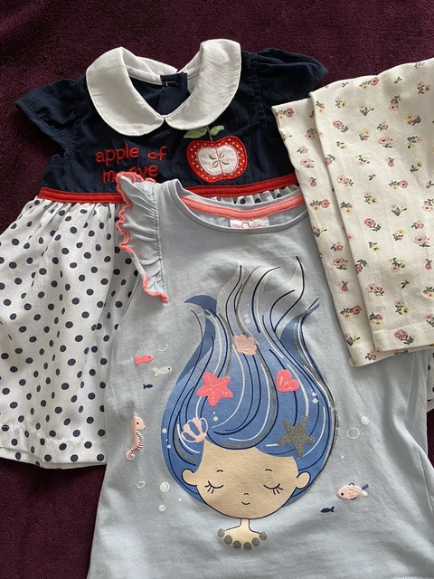 Bundle of girls summer clothes 12-18 months