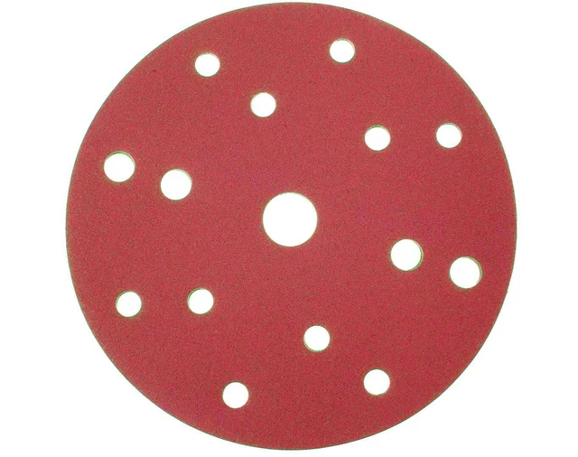 Disques Abrasifs Scratch 125mm Sans Trou – Grains P40 à P1000, Pour Ponceuse