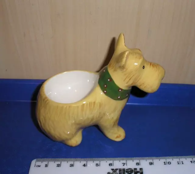 Scottie Hund Keramik Eierbecher