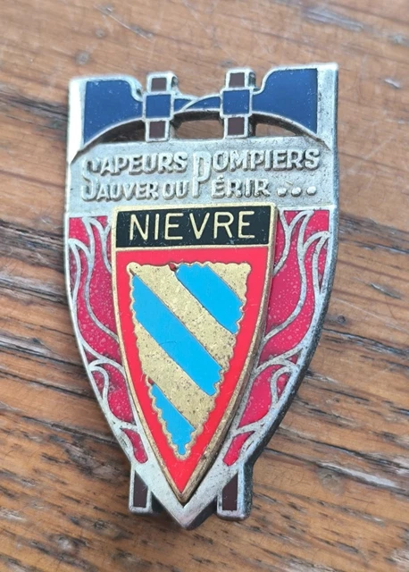 Insigne Pompier Drago Paris - Sauver Ou Périr - Occasion (cuir Usé)