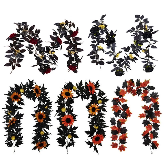 5x 2.2m Artificielle Lierre Feuille Guirlande Vigne Jardin Mariage Décoration T2
