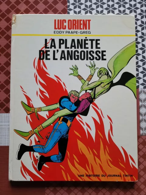 Luc Orient Paape T4 La Planète De L'angoisse Rare Eo Lombard 1972 !!!