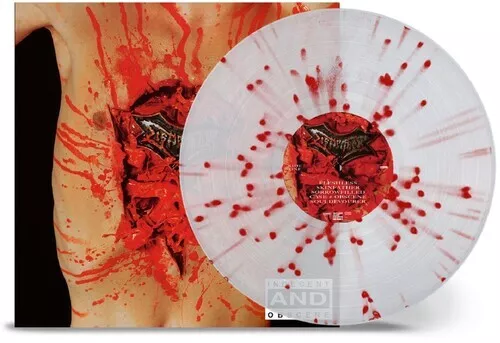 PRE-ORDER Dismember - Indecent & Obscene - Clear w/ Red Splatter [New Vinyl LP]