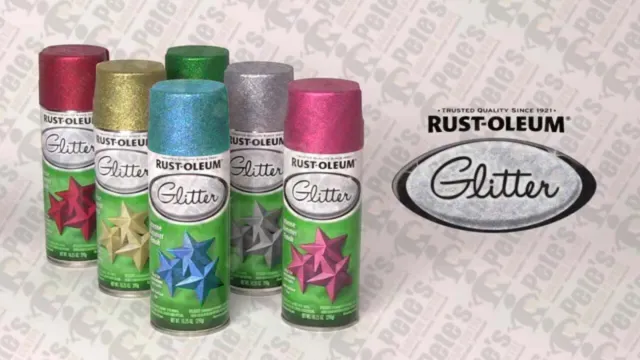 Spray Paint - Rustoleum - Glitter Spray Paint - *Choose you Colour*