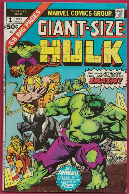 1975 Marvel Comics Giant-Size HULK #1 68 pages greatest FOES