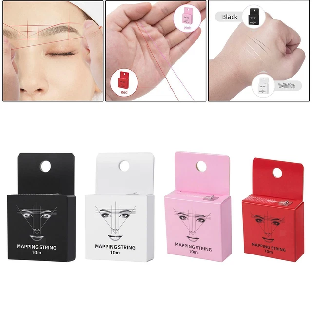 10 METER PREINKED Mapping Strings for Microblading Eyebrows EUR 5,76